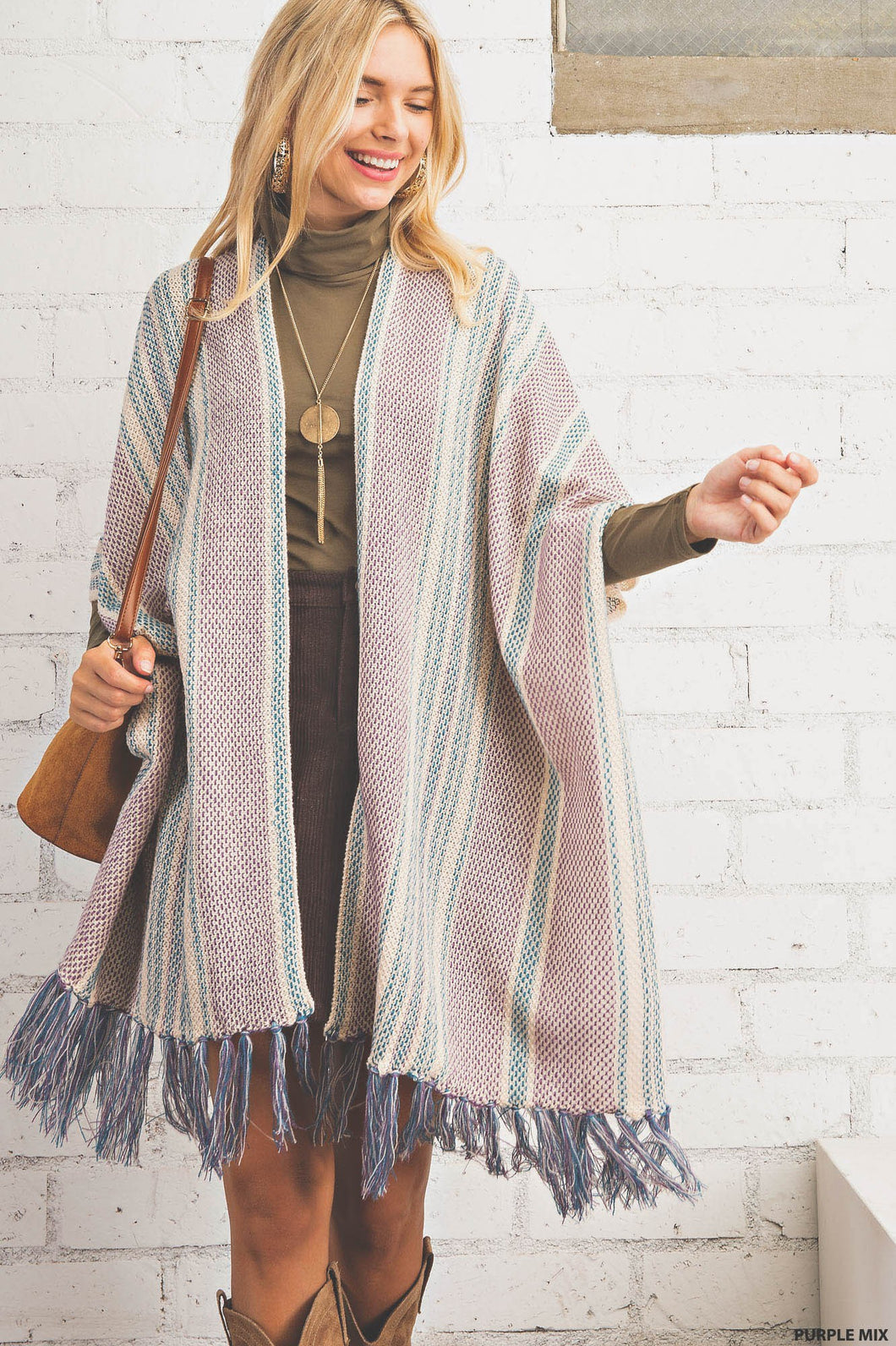 Knit Blanket Kimono