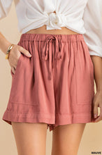 Load image into Gallery viewer, Mauve Drawstring Shorts
