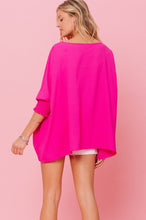 Load image into Gallery viewer, Hot Pink Oversized Top
