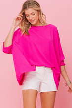 Load image into Gallery viewer, Hot Pink Oversized Top
