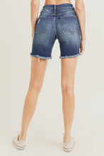 Load image into Gallery viewer, Distressed Long Denim Shorts
