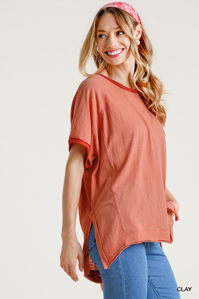 Raw Edged Top