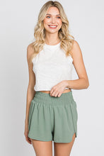 Load image into Gallery viewer, Jogger Shorts-Olive
