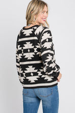 Load image into Gallery viewer, Aztec Fleece Sweater
