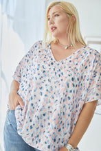 Load image into Gallery viewer, Sassy Leopard Chiffon Top
