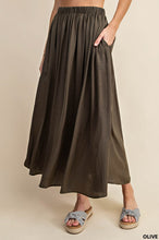 Load image into Gallery viewer, Olive A-Line Maxi with Pockets
