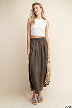 Load image into Gallery viewer, Olive A-Line Maxi with Pockets
