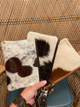 Load image into Gallery viewer, Cowhide Wristlet
