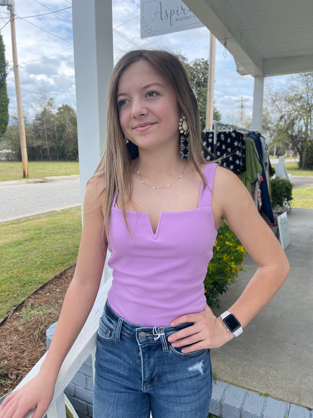 LAVENDER bodysuit