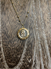 Load image into Gallery viewer, Gold Rose Locket
