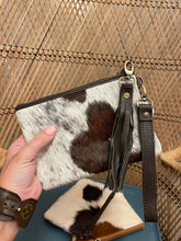 Load image into Gallery viewer, Cowhide Wristlet
