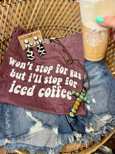 Load image into Gallery viewer, Iced Coffee Over Gas Tee
