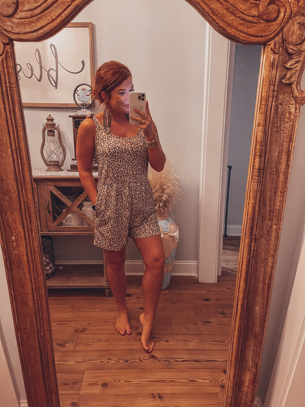 Cozy Cheetah Romper