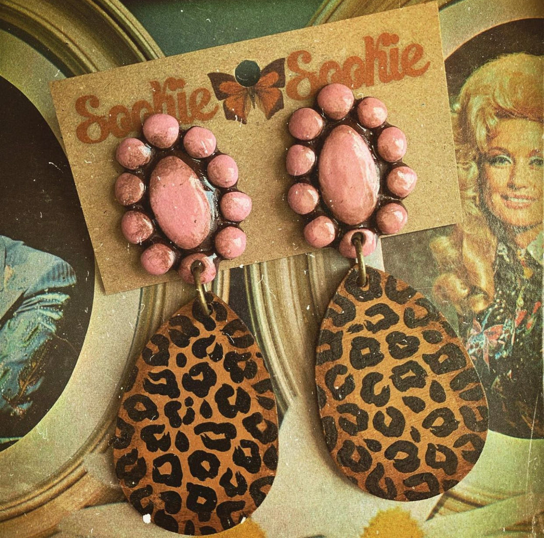 Vivienne Earrings Pink