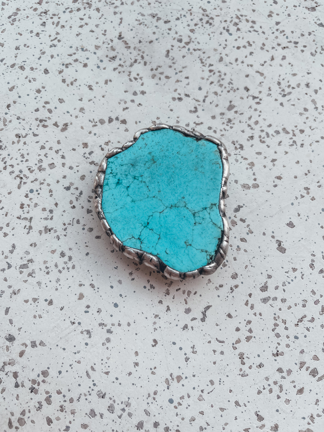 Turquoise Stone Phone Grip