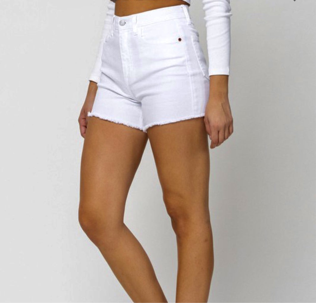 Easy high mom shorts