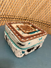 Load image into Gallery viewer, Cowhide Jewelry Box
