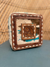 Load image into Gallery viewer, Cowhide Jewelry Box
