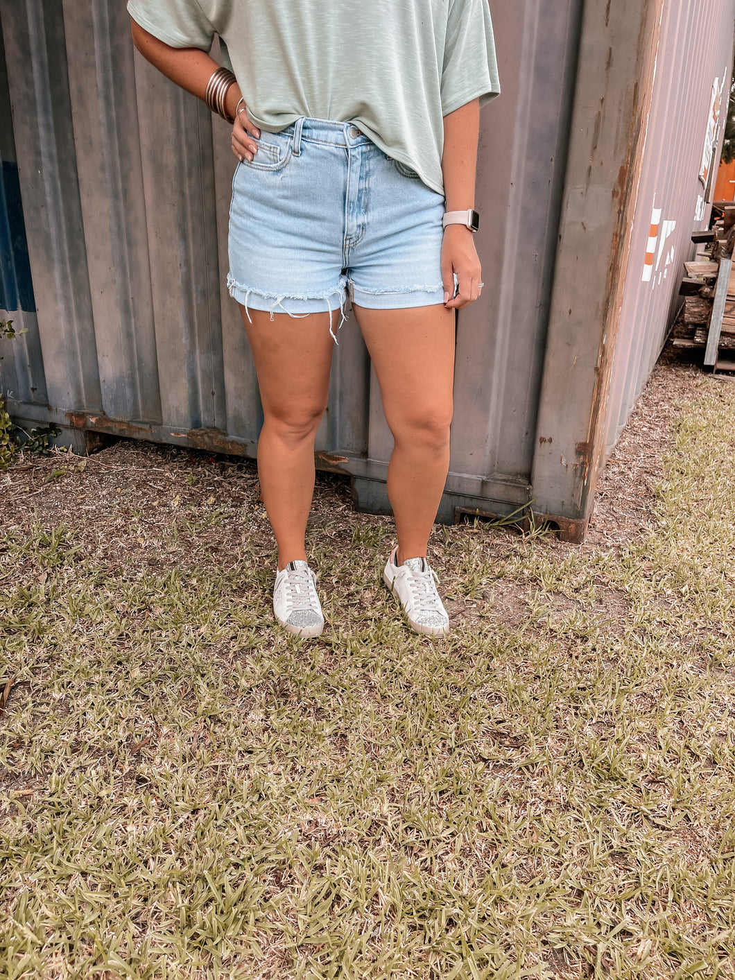 Denim Mom Shorts