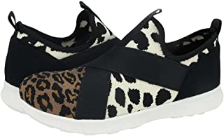 Leopard Knitted Sneakers