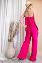 Load image into Gallery viewer, Strapless Ruffle Jumpsuit
