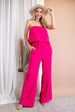 Load image into Gallery viewer, Strapless Ruffle Jumpsuit
