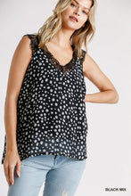 Load image into Gallery viewer, Curvy Dalmation Print Tank
