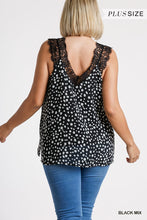 Load image into Gallery viewer, Curvy Dalmation Print Tank
