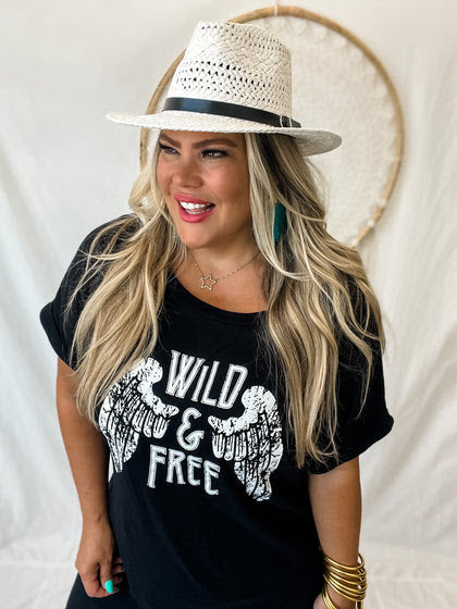 Wild and Free T-Shirt Dress